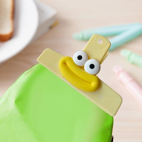 Cartoon Styling Snack Clip Food Sealing Machine Moisture-Proof Storage Clip Multifunctional Clip Plastic Kitchen Essential