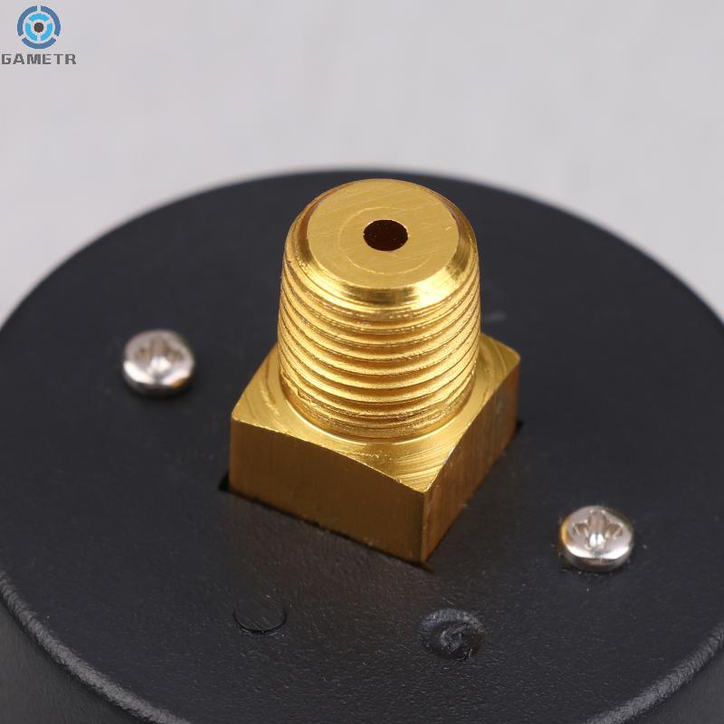 1PC Pressure Gauge Air Compressor Pneumatic Hydraulic Fluid 0-12Bar / 0-170PSI Easy To Read Dial Measuring Instrument