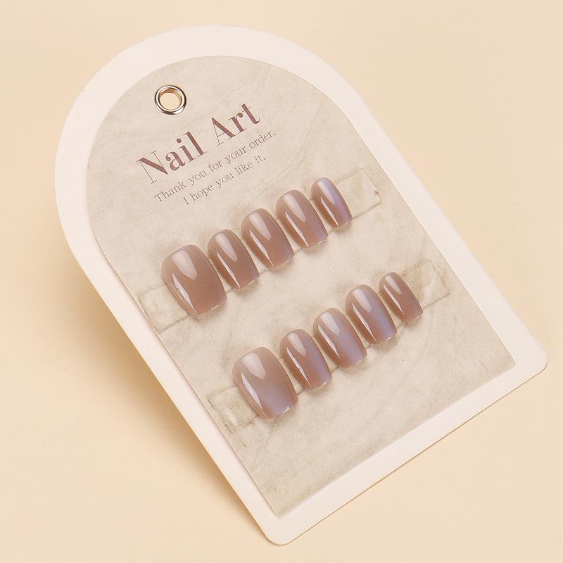 

Трендовые меняющие цвет кусочки нейл-арта «кошачий глаз» - стиль «чистое желание» Prefabricated Nail Strips - 30 pcs/board