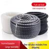 Cable Management Tube for Electric Wires - Soft Wrap for Computer, Monitor, and Power Cords.