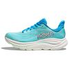 Clifton 10 Fashion Comfortable Fabric Synthetic Leather Non-Slip Wear-Resistant Low-Top Casual Running Shoes Women Sneaker 1162031-SKYW