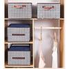 1/3PCS Fabric Clothes Storage Box, Foldable Wardrobe Organizer Storage Basket, For Home Clothes Storage, Home Supplies