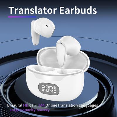 144 Languages Translation Earphones Instant Translated Smart Voice Translator Translator Headset for Sports Business Travel