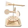Girouette 3D Puzzle en Bois Bricolage Modèle Physique Expérience Scientifique Jouet Éducatif Modèle d'Assemblage Décoration Bricolage Cadeau