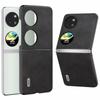 For Huawei Pocket 2 Phone Case PU Leather+Hard PC Cover Anti-Shock
