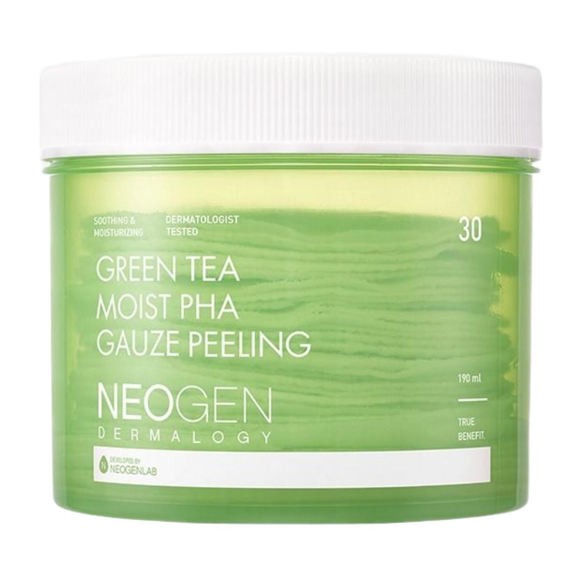 

NEOGEN Dermalogy Real Charcoal Pad Hydrating & Pore Clearing Exfoliating Gauze Pads 190ml (30 Pads)