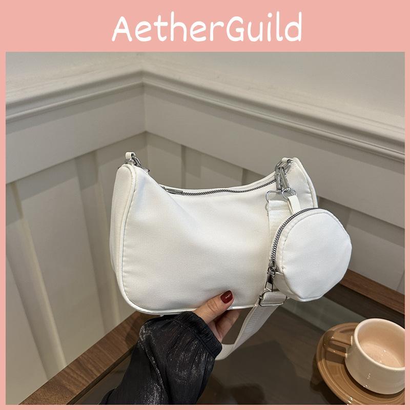 Unique Stylish Black And White Shoulder Bag For Women Perfect For Autumn Fashion