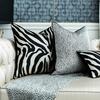 Luxury Leopard Zebra Cushion Cover 30x50 45x45 50x50, Zipper Sofa Pillow Case, Living Room Decorative Throw Pillow Covers