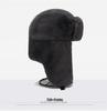 Unisex Winter Cycling Hat: Lei Feng-Style, Cold-Proof, Velvet-Lined, Ear Protection, Fashionable Casual Wear