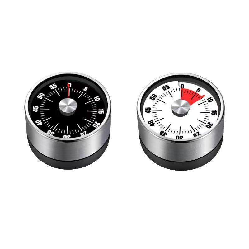 Stainless Steel Mechanical Timer for Home and Kitchen