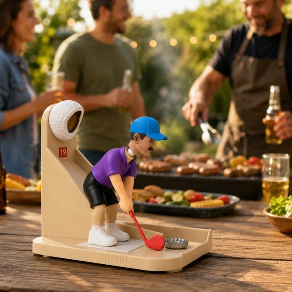 3D Printing Beer Bottle Opener Manual Golf Swing bottle Lid Remover Hand Beer Bottle Tab Opener Gift For Men Women