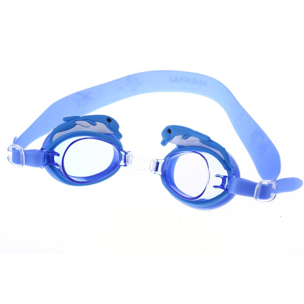 Children Waterproof Dolphin Swimming  Goggles Cartoon Glasses Anti-fog Swimming Accessories