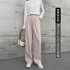 Nettext Suit Pants Women's Spring and Autumn New Mopping High-waisted Wide-leg Pants Drape Casual Straight Narrow Version Small Pants