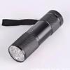 Portable Ultra Violet Blacklight 9 LED UV Flashlight Torch Light Lamp Mini Aluminum UV flashlight