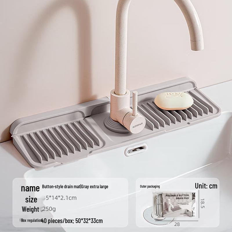 Silikonowa mata drenażowa pod kran