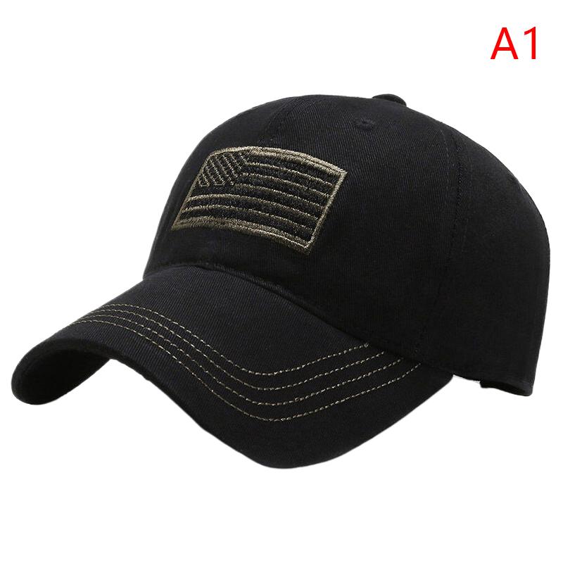 2024 Designer Men'S Military Tactical Baseball Cap Camouflage Bone Black Green Hunting Hats For Men Casquette Homme