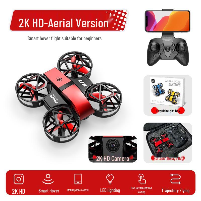 Mini Drone: Entry-Level HD Aerial Photography Remote Control Toy for Kids
