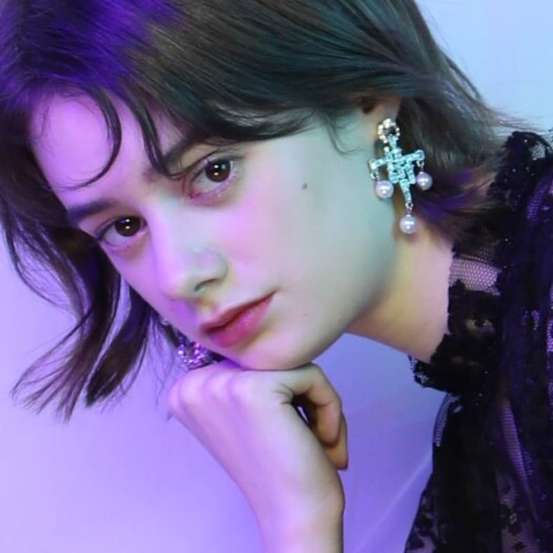 

jamieandbell Geometry earrings SILVER