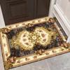 Entrance Carpet and Foyer Mats Square Household Mats Retro Homestay Mats Entrance Mats