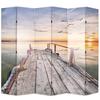 Foldable Partition 228 X 170 Cm Lake