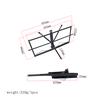 Tabletop Music Stand Metal Sheet Music Holder Folding Foldable