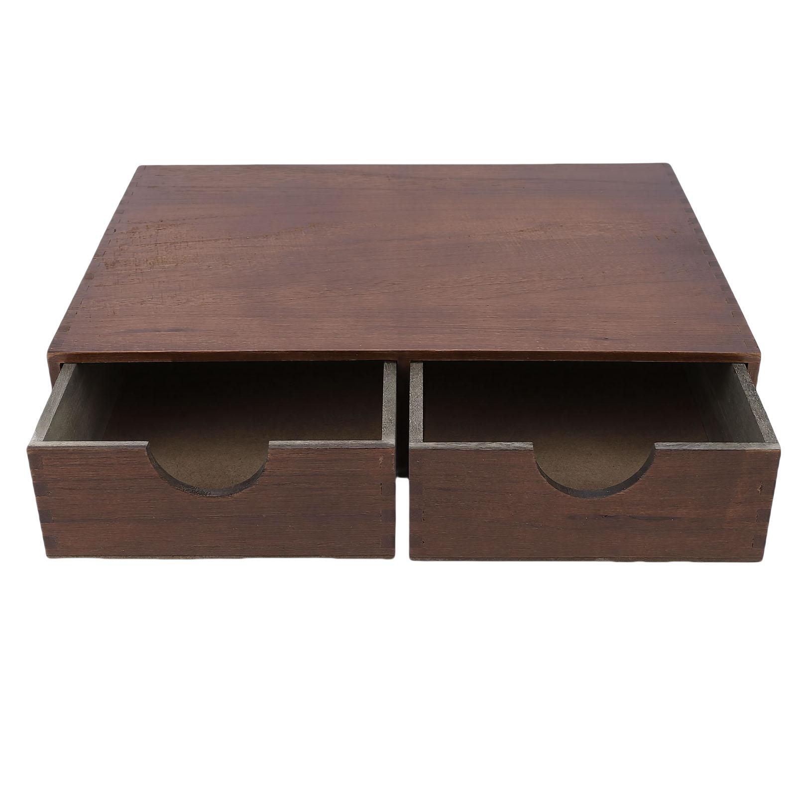 

Coffee Capsule Holder Multifunctional Wood Coffee Pod Drawer Coffee Maker Stand for Tea Candy Snacks
