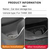For GWM WEY Tank 300 Door Slot Storage Box Door Side Storage Pad Car Interior Modification Accessories Special Products Tank300