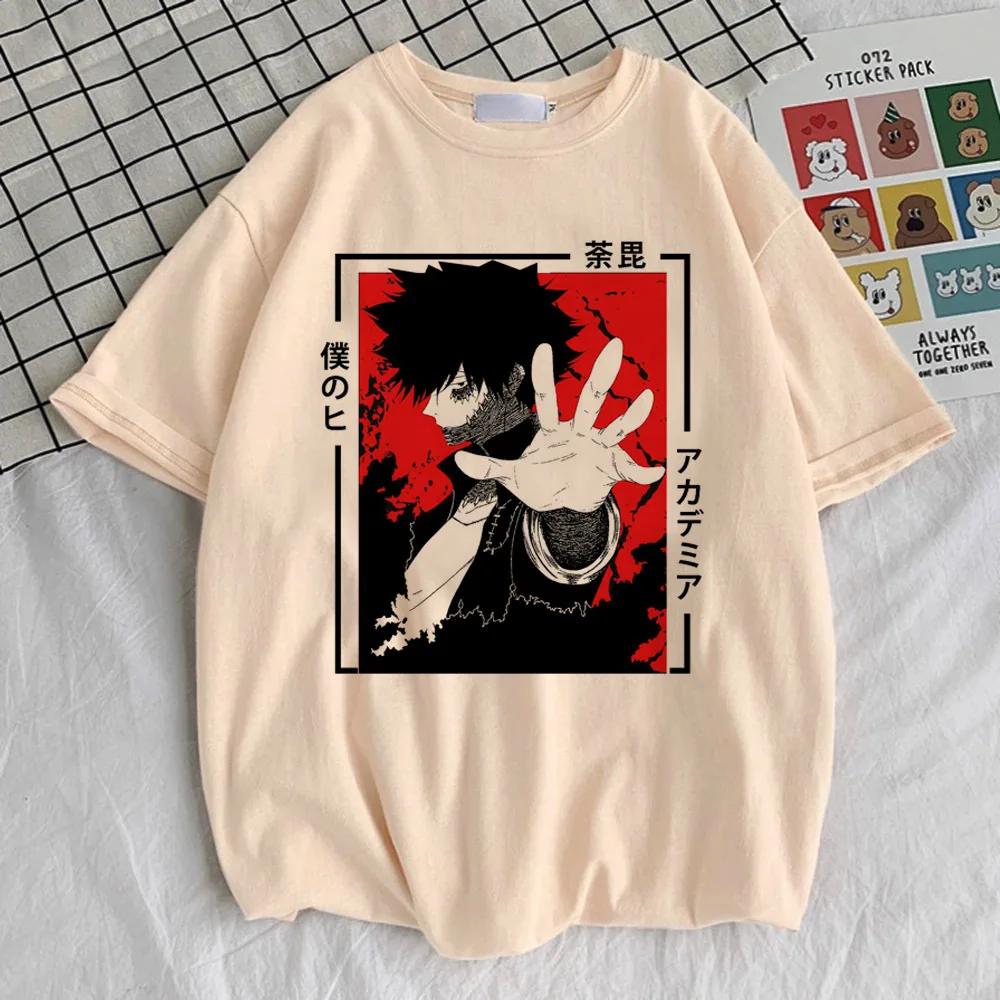 My Hero Academia Shirt Girl Psychedelic Graphic Punk 2000s T Shirt Gothic Kawaii Y2k Harajuku 2000s 80s
