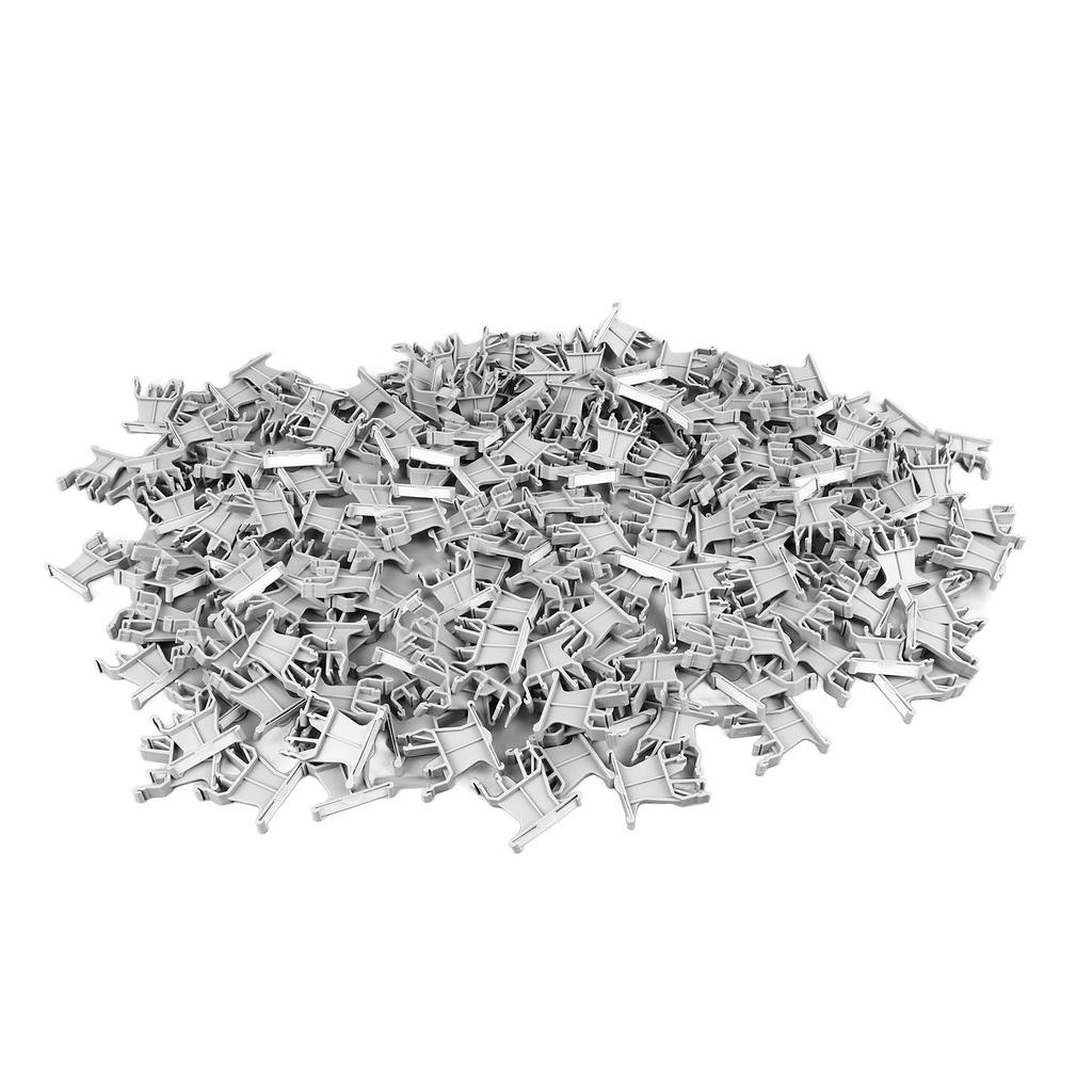 100 buc Suport Marcator Terminal 35mm Montaj pe Șină DIN Universal UK B1 Etichetă de Marcare pentru Cablare