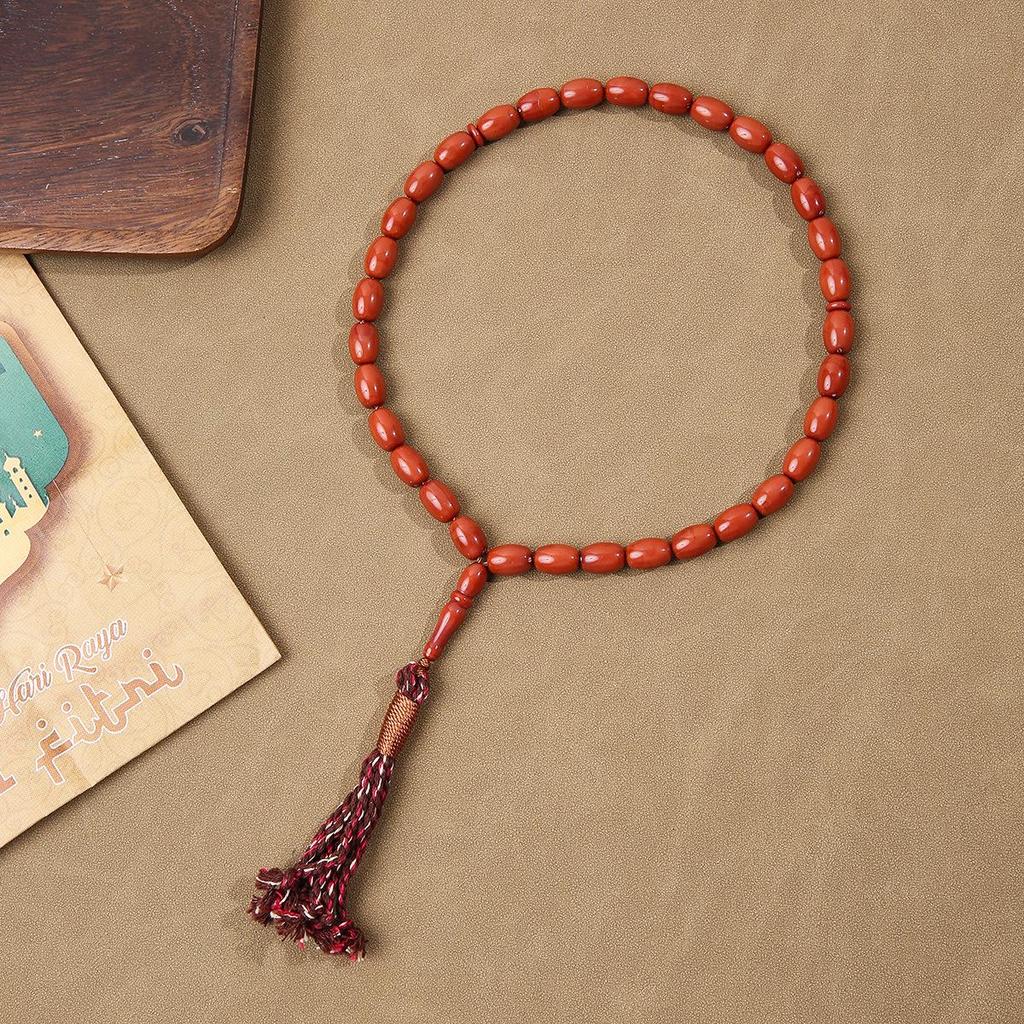Middle Eastern Style Muslim Prayer Beads Bracelet - 33 Kuk Beads Tasbih Rosary