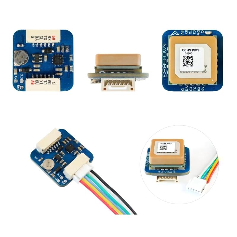 Matek M10Q-5883 Globales Positionierungssystem Modul mit Kabel für FPVs Drohnen Quadcopter Präzise Positionierung