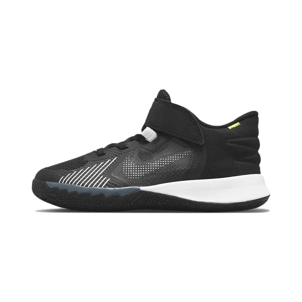 New Nike Flytrap 5 Kyrie Irving Slip-Resistant Low-Top Children's Basketball Shoes Black Children Aged 3-7 Years Old DD0339-002