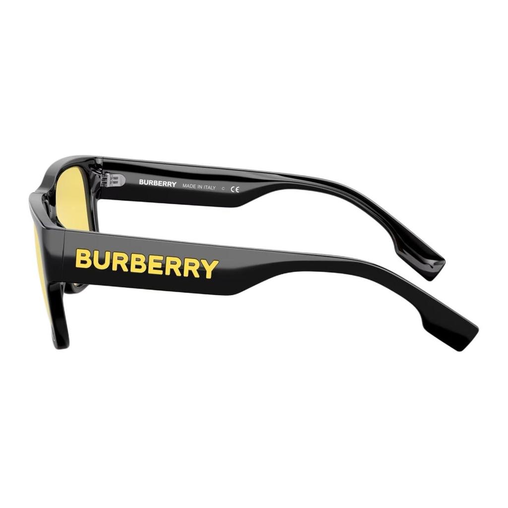 Burberry 4358 UV Protection Yellow Lens Sunglasses Large Frame Ultra Light Material Square Sunglasses Unisex Sunglasses 0BE4358300185