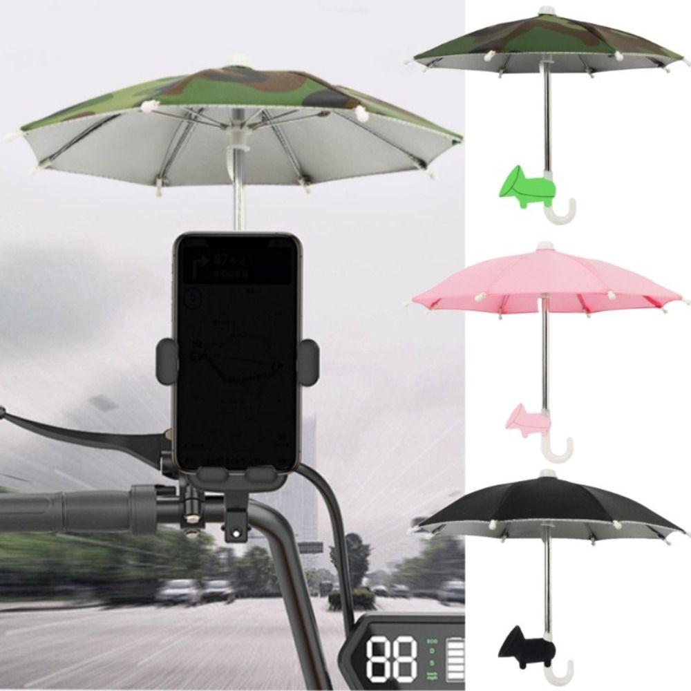 Sun Protection Mobile Phone Sunshade Umbrella Multi-color Phone Sunshade Cell Phone Holder  Phone