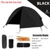 Tenda da campeggio all'aperto sollevata da terra Tenda portatile singola Rete zanzariera pieghevole in lega di alluminio Tenda da pesca