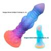 Tapón Anal de Silicona Luminoso Escama de Dragón: Juguete Adulto SM de Fantasía Unisex