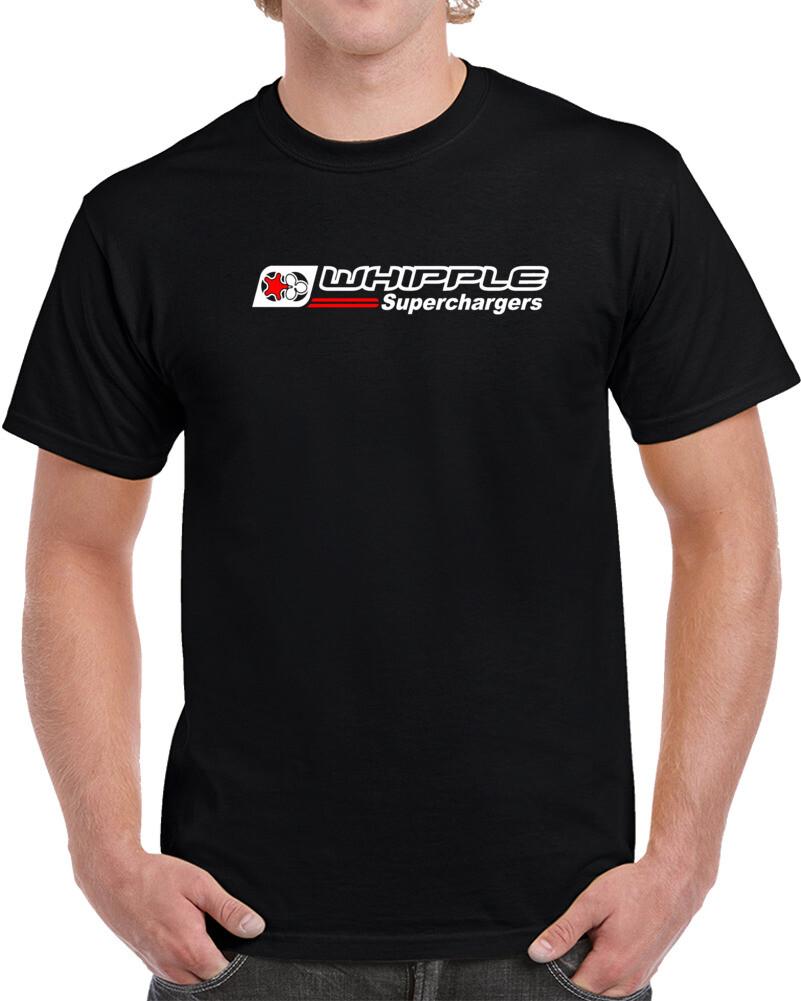 Whipple Super Chargers Logo Horsepower Pro Hellcat Dodge Black T Shirt Mens Womens Tees Top L