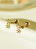 Minimalpiercing 14K Little Star Piercing Earrings