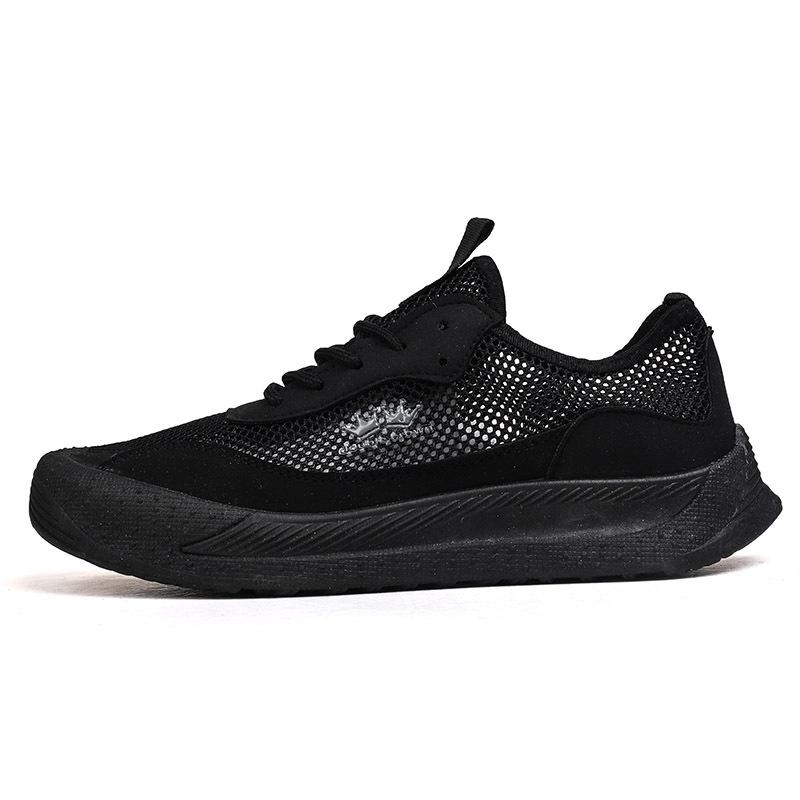 

Mesh casual shoes men s 2025 new Korean version of trend board shoes breathable outdoor platform sports shoes men 44