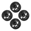 4PCS 1.9in Wheel Rims Carbon Fiber RC Beadlock Wheels Rims for Axial SCX10 1 10 RC Crawler for Gen8 for Gelande II for