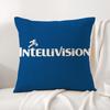 Fashion I-Intellivision Cushion Cover Natural Linen Organic Fabric Double-Sided Printing Sofa Home Decor Gift Pillow Cover