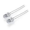100Pcs 5mm LED Light Lamp Through Hole 15000MCD Emitting Diodes Ultra-Bright Electronic Components Lighting Kit