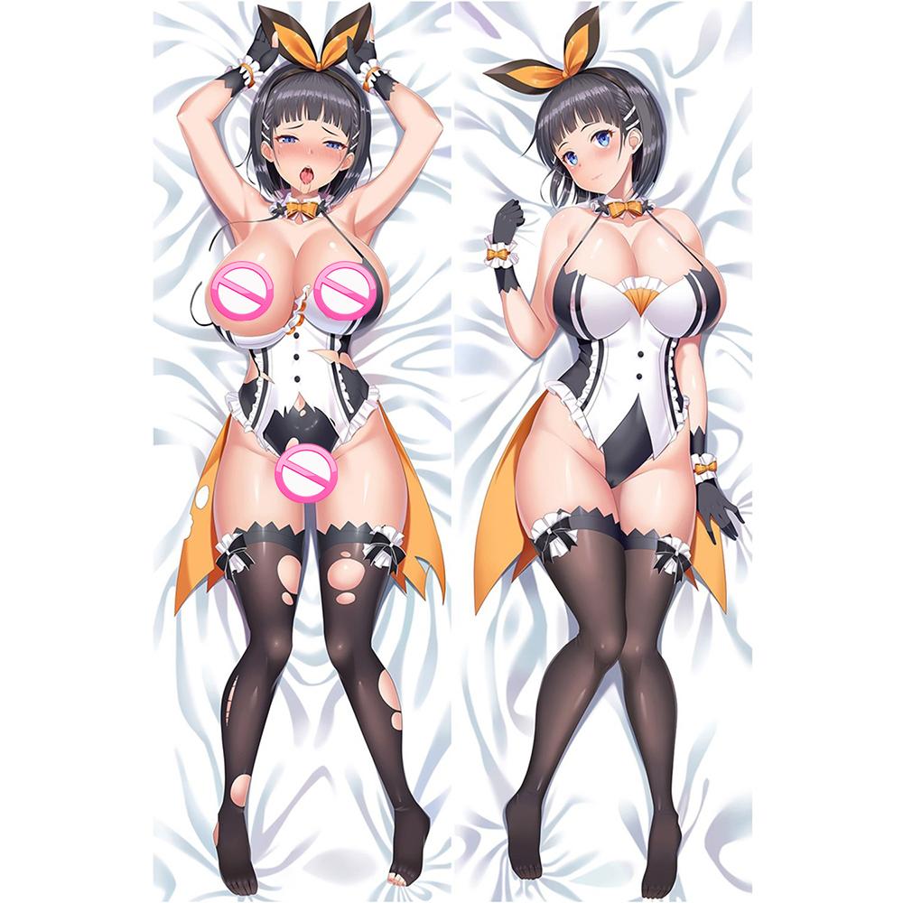 Sword Art Online Povlečení Leafa Dakimakura Otaku Povlak na polštář Upravte si kreslenou anime hru Objímací tělo Povlak na polštář