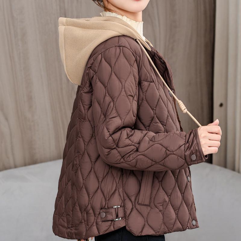 Mode Frau Kurze Parkas Winter Neue in Mäntel Mit Kapuze Beiläufige Lose Dicke Warme Dame Jacken Winter Oberbekleidung