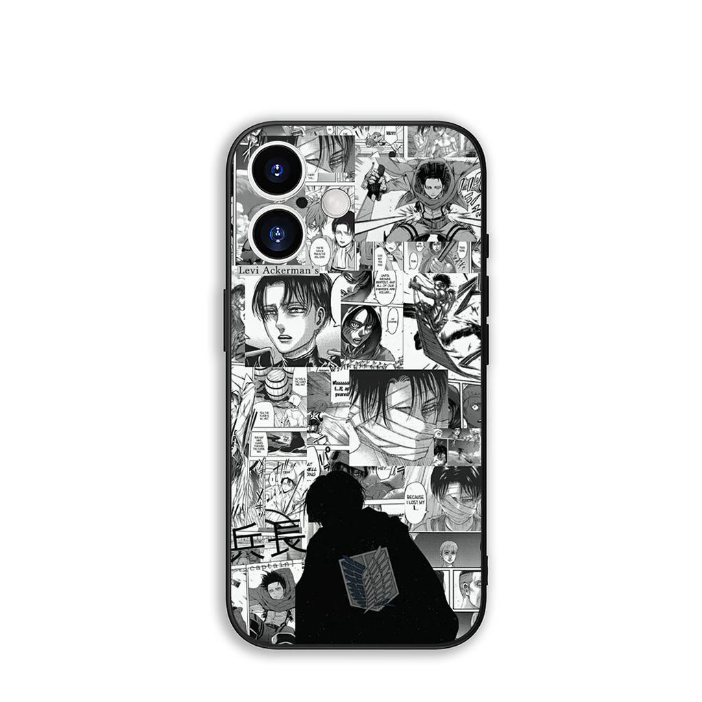 Coque Cover for OPPO A80 A60 A40 A38 A79 A16 A17 A58 A78 A94 A95 A57 A15 A74 A53 A96 A98 Case Attack On Titan Levi Eren Jaeger
