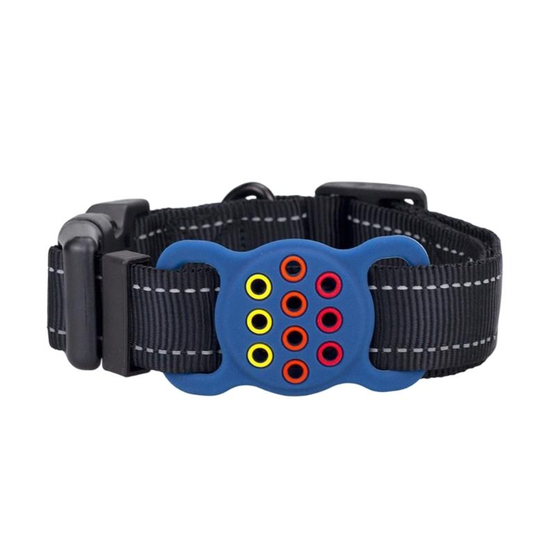 Reflective Cats Dog Collar for Tracking Device Durable Soft Wear for Training Wear Detachable Belt