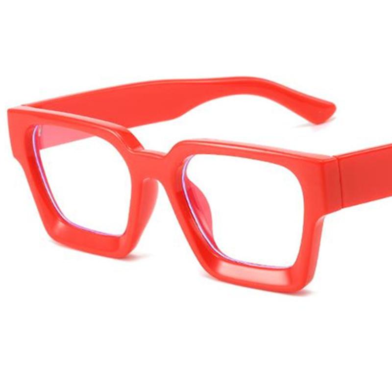 

Fashion Cat Eye Eyeglasses Concave Spectacles Retro Googles Simplity Eyewaear Ornamental Anti-Blue Light Glasses transparent красный