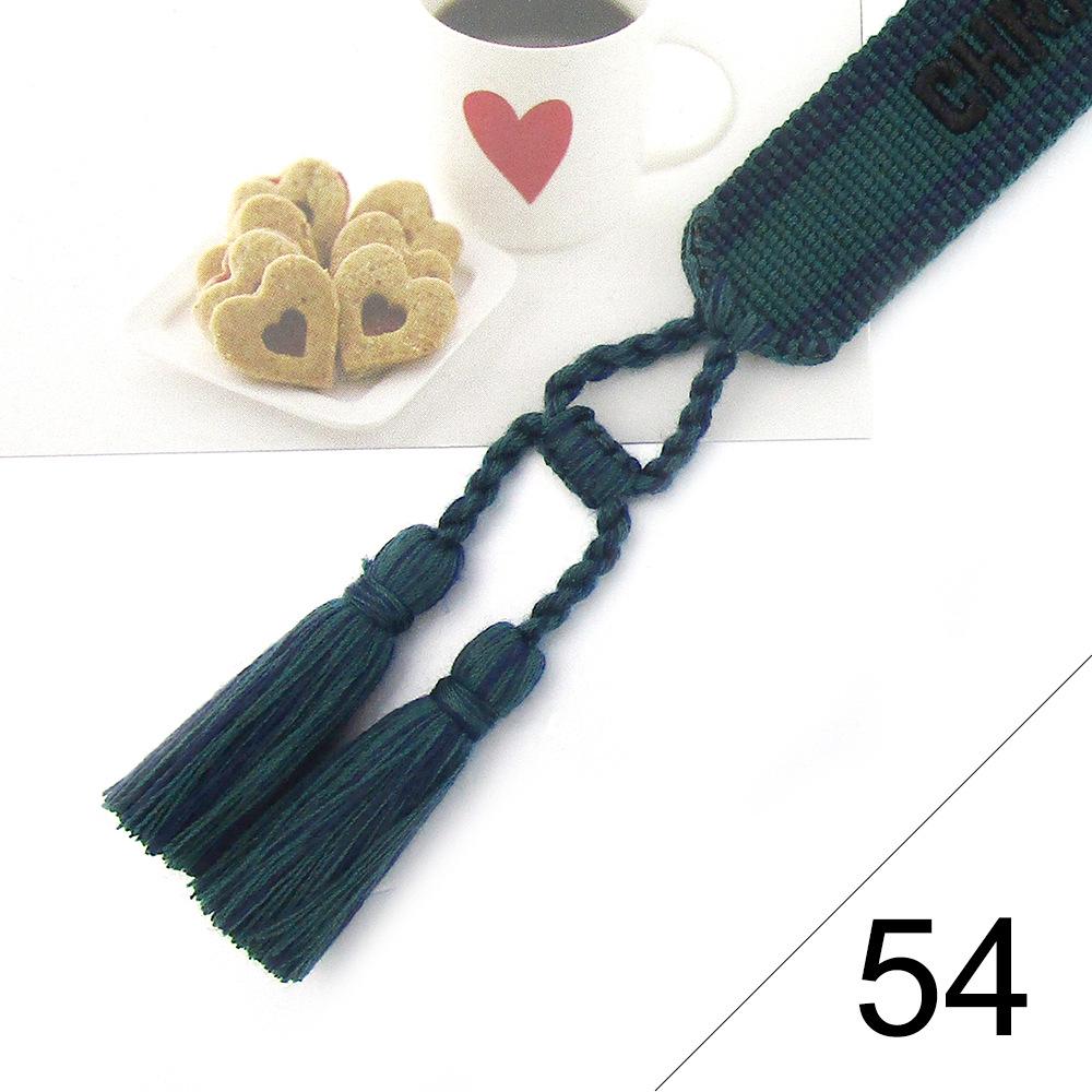 Custom Bohemian Embroidered Bracelet with Tassel and Woven Rope - Handmade Jewelry for Couples and Women