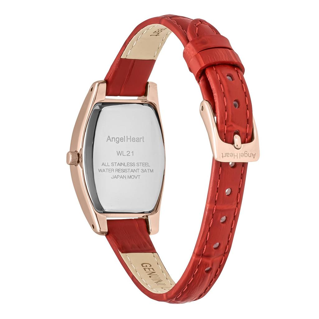 AngelHeart Angel Heart Lau Sport Quartz 3 ATM Water Mineral White Pearl Stainless Steel Women's Watch, WL21P-RE-Q-AM, Movement, Resistance, Glass,