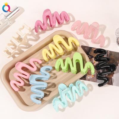 Colorful Grip Wavy Hair Clip Back of Head Clip Hair Clip Updo Shark Clip Hair Accessories